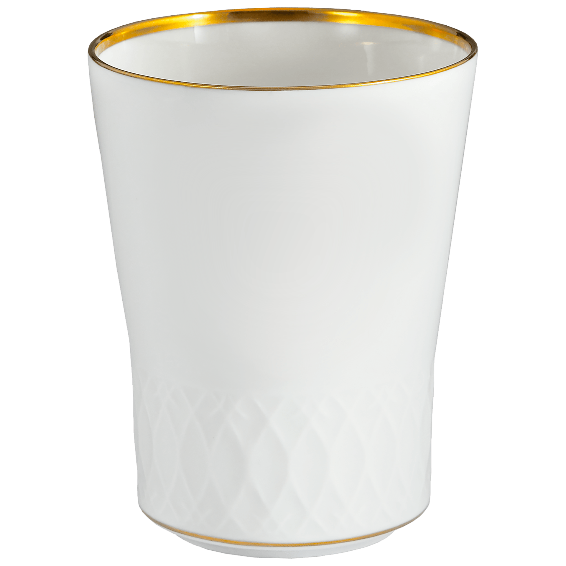 Champagnerbecher Schwerterrelief Giant Bloom, H 10,5 cm | Meissen Swords Collection 61a192 - 55411 - Meissen Weimar