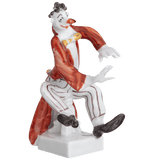 Clown als Pianist, Bunt und gold staffiert-, 7,5 cm | Meissen Miniaturfiguren-Edition