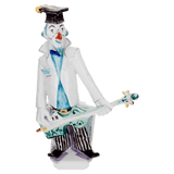 Figur Clown mit Gitarre, Porzellan, H 23 cm | Meissen Figuren-Edition Künstlerkapelle