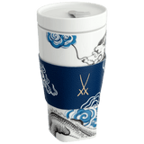 Coffee to go Becher mit Manschette, Glücksdrache, V 0,35 l | Meissen Coffee to go Collection - Nova
