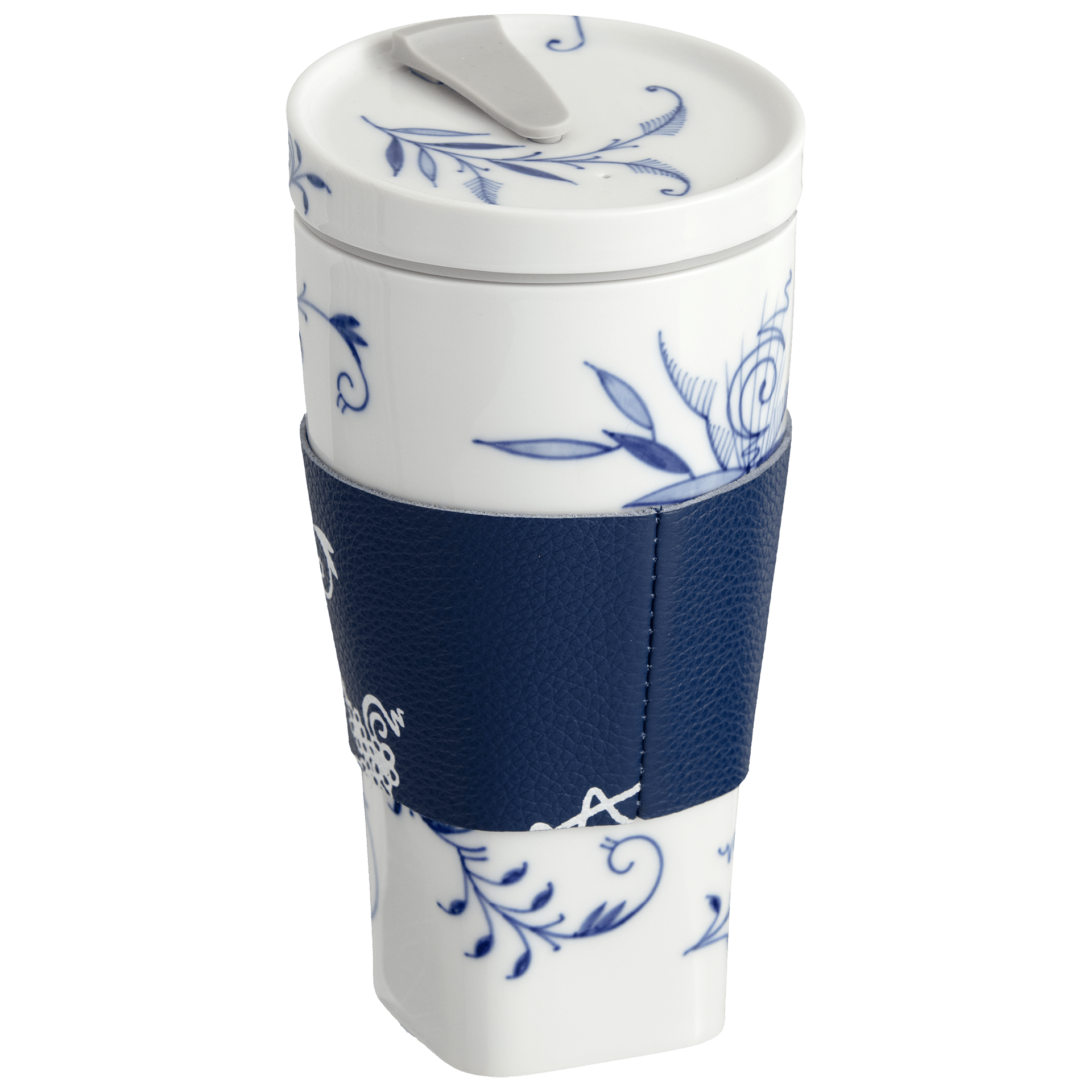 Coffee to go Becher Zwiebelmuster Style, V 0,35 l | Meissen Coffee to go Collection - Nova vs-801001-46m01 - Meissen Weimar