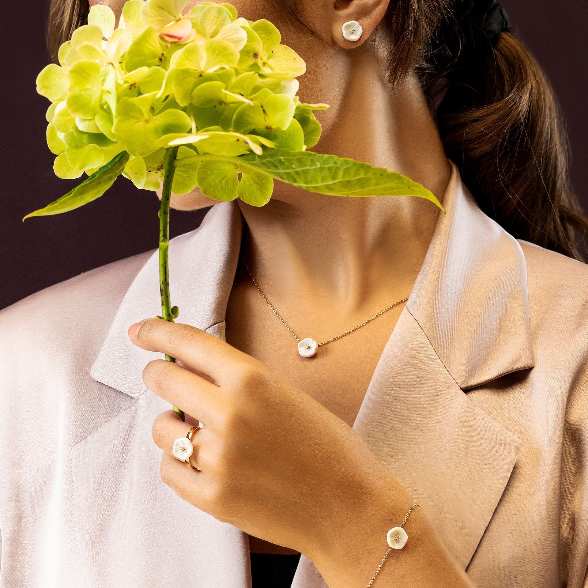Collier 1739 Royal Blossom Basic, 45 cm | Meissen Royal Blossom Collection mpj20bl316c45 - Meissen Weimar