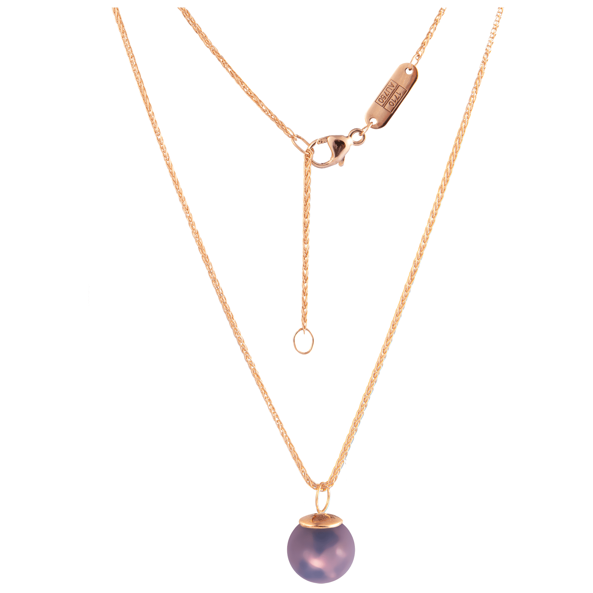 Collier Lilac, 45 cm | Meissen Pearl Collection mpj20pcl121c45 - Meissen Weimar