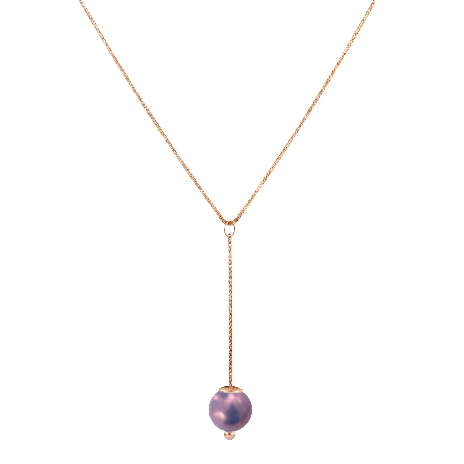 Collier Pearl Collection Lilac, L 63 cm | Meissen Pearl Collection mpj20pcl131c63 - Meissen Weimar