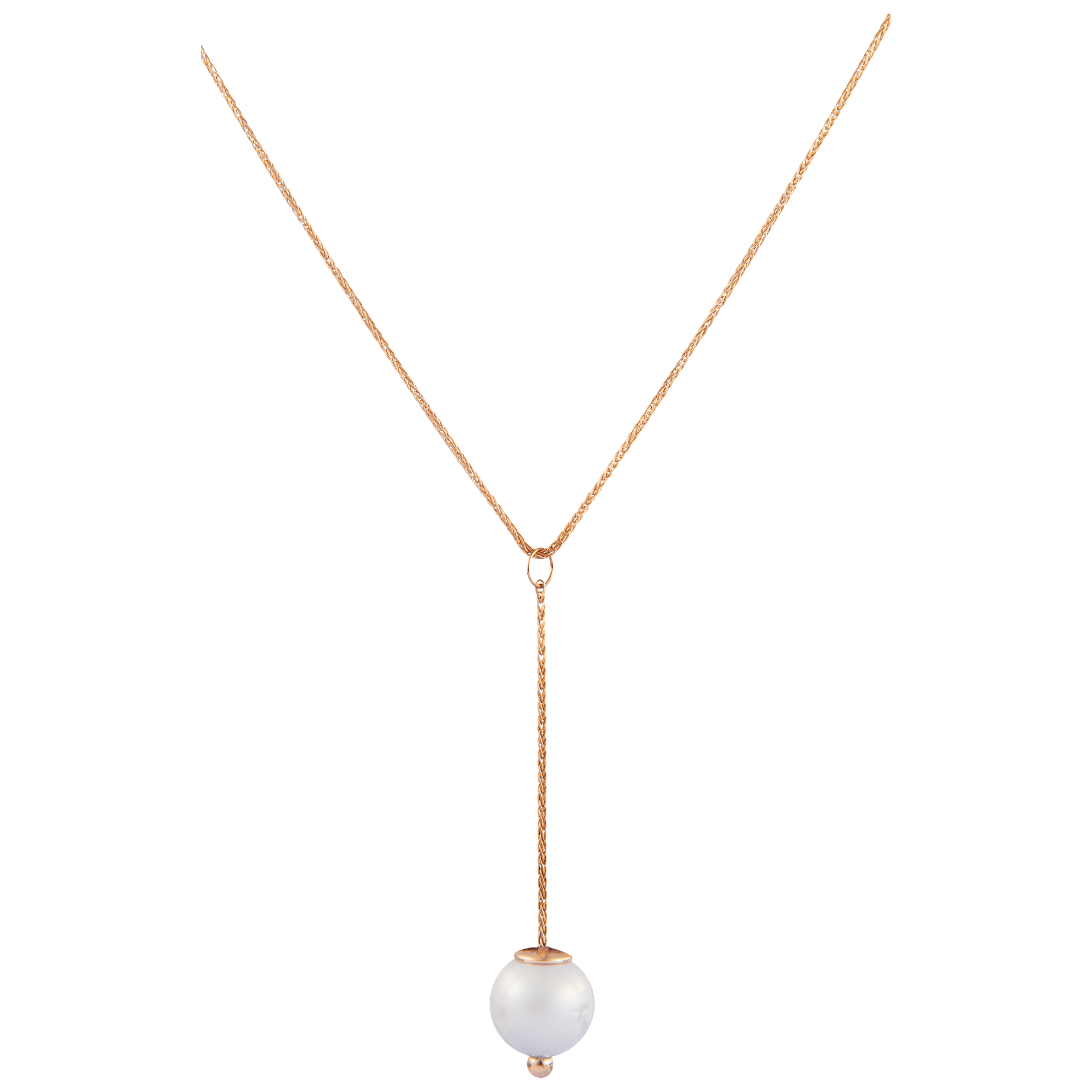Collier Roségold, 63 cm | Meissen Pearl Collection mpj20pcw131c63 - Meissen Weimar
