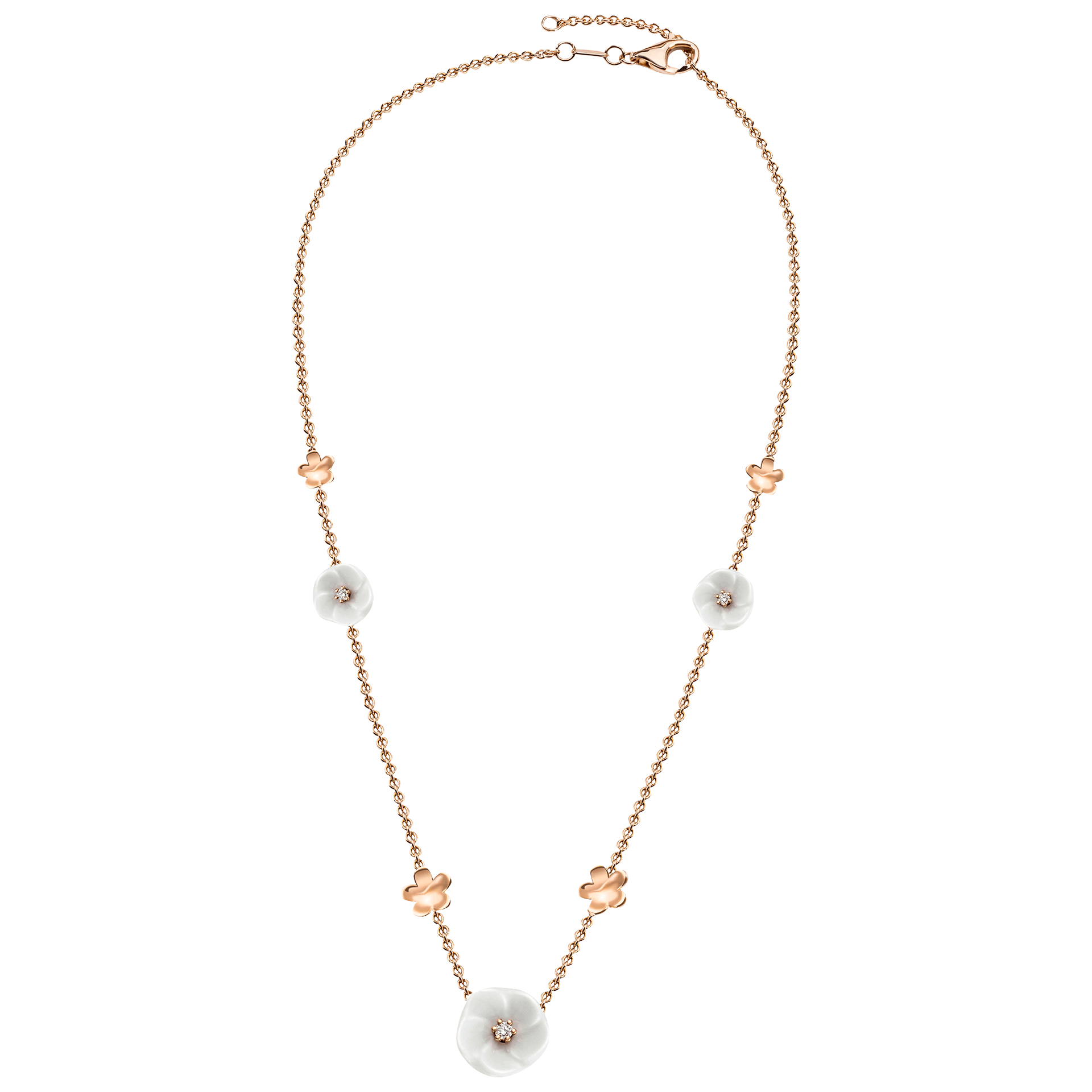 Collier Royal Blossom Bouquet, 45 cm | Meissen Royal Blossom Collection mpj20bl196c45 - Meissen Weimar