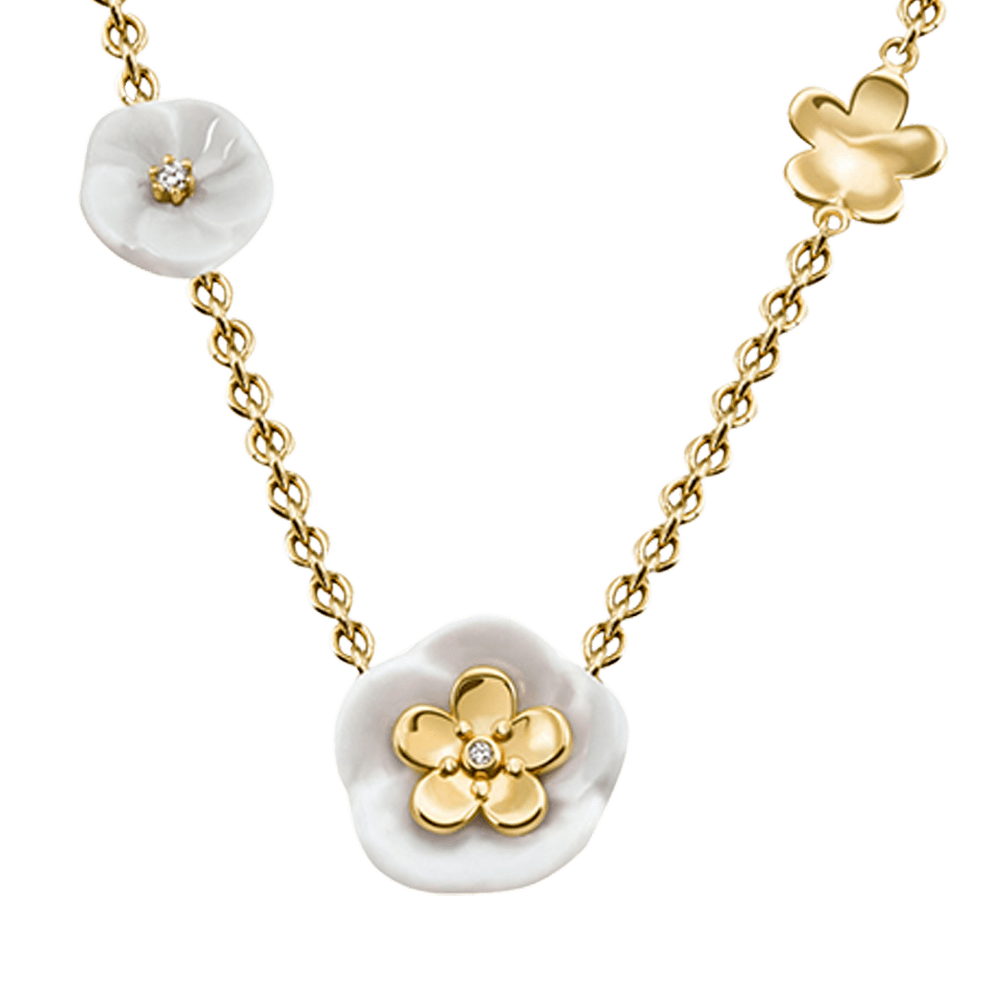 Collier Royal Blossom Bouquet, 45 cm | Meissen Royal Blossom Collection mpj20bl359c45 - Meissen Weimar