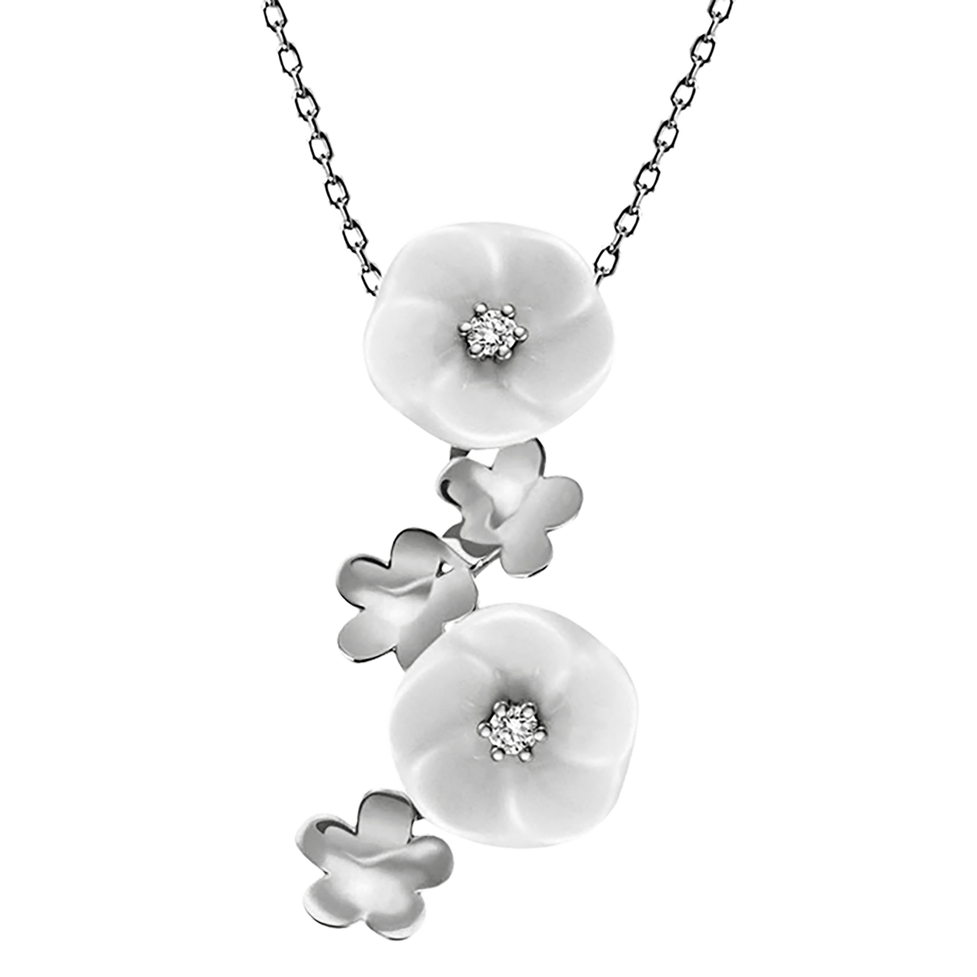 Collier Royal Blossom Bouquet, 45 cm | Meissen Royal Blossom Collection mpj20bl286c45 - Meissen Weimar