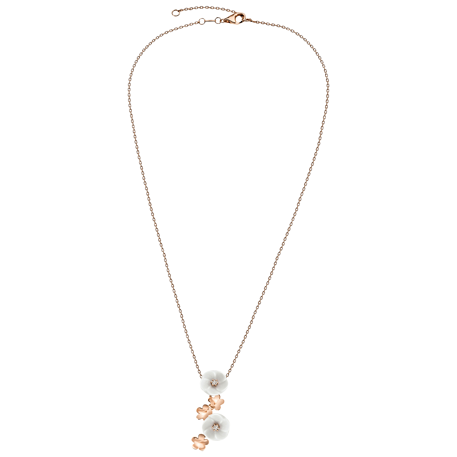 Collier, Royal Blossom Bouquet, 45 cm | Meissen Royal Blossom Collection mpj20bl186c45 - Meissen Weimar