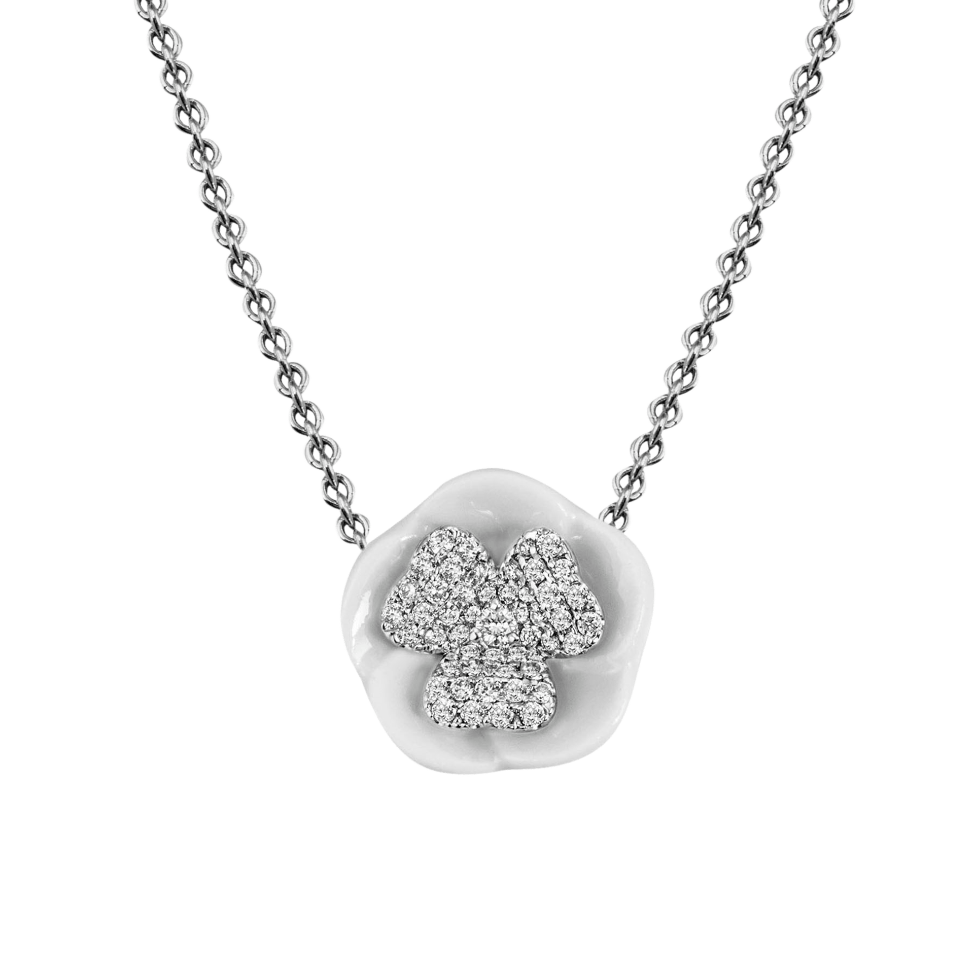 Collier Royal Blossom Pavé, 45 cm | Meissen Royal Blossom Collection mpj20bl233c45 - Meissen Weimar