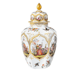 Deckelvase Chinoiserien, H 48 cm | Meissen Exklusiv-Kollektion