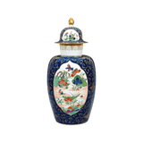Deckelvase Indischer Malerei, H 53 cm | Meissen Exklusiv-Kollektion