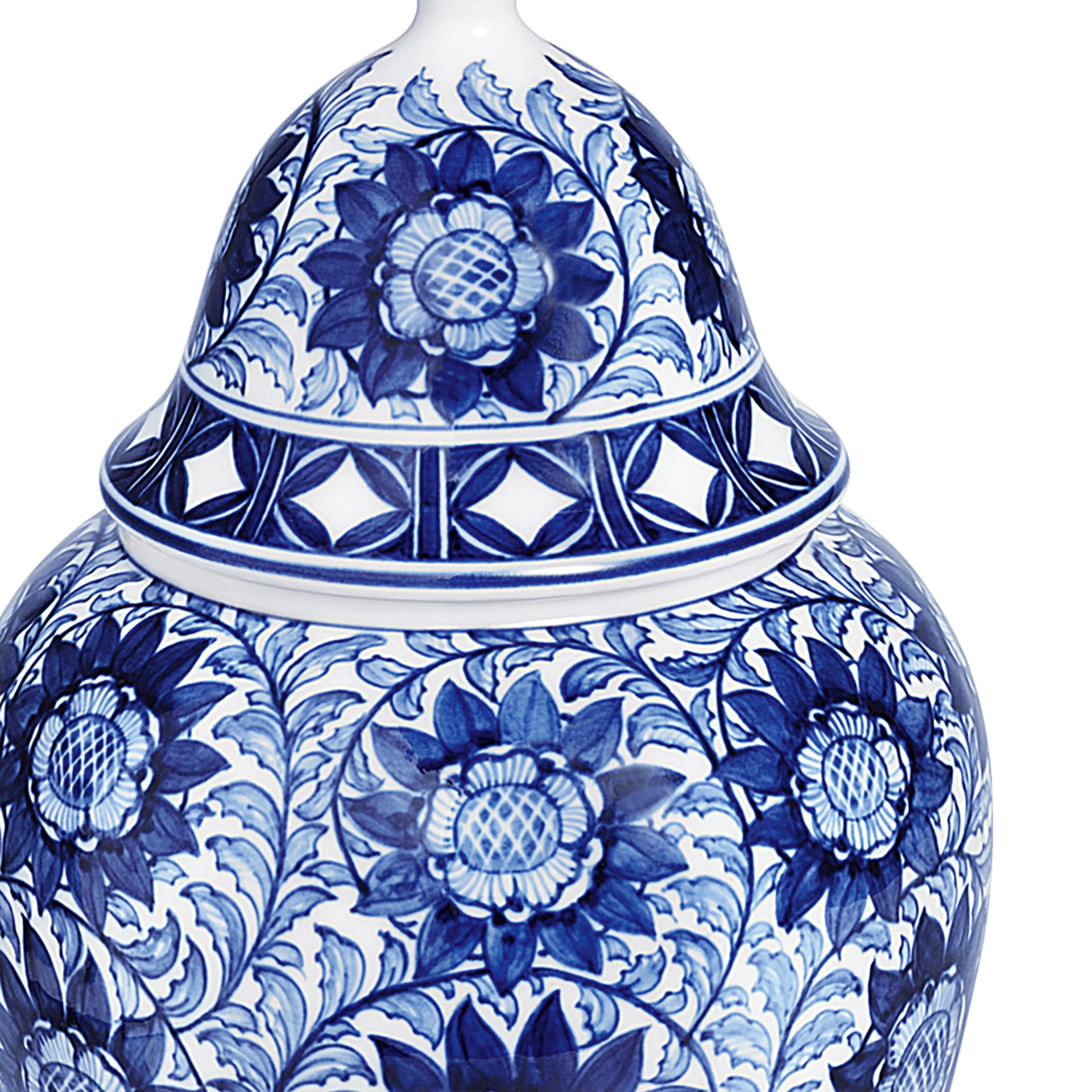Deckelvase Reiche Blütenmalerei, H 24 cm | Meissen Limitierte Meisterwerke 818684 - 51352 - Meissen Weimar