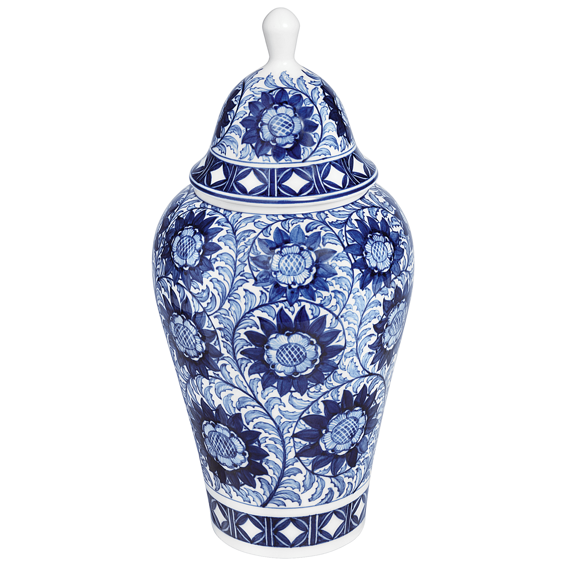 Deckelvase Reiche Blütenmalerei, H 24 cm | Meissen Limitierte Meisterwerke 818684 - 51352 - Meissen Weimar
