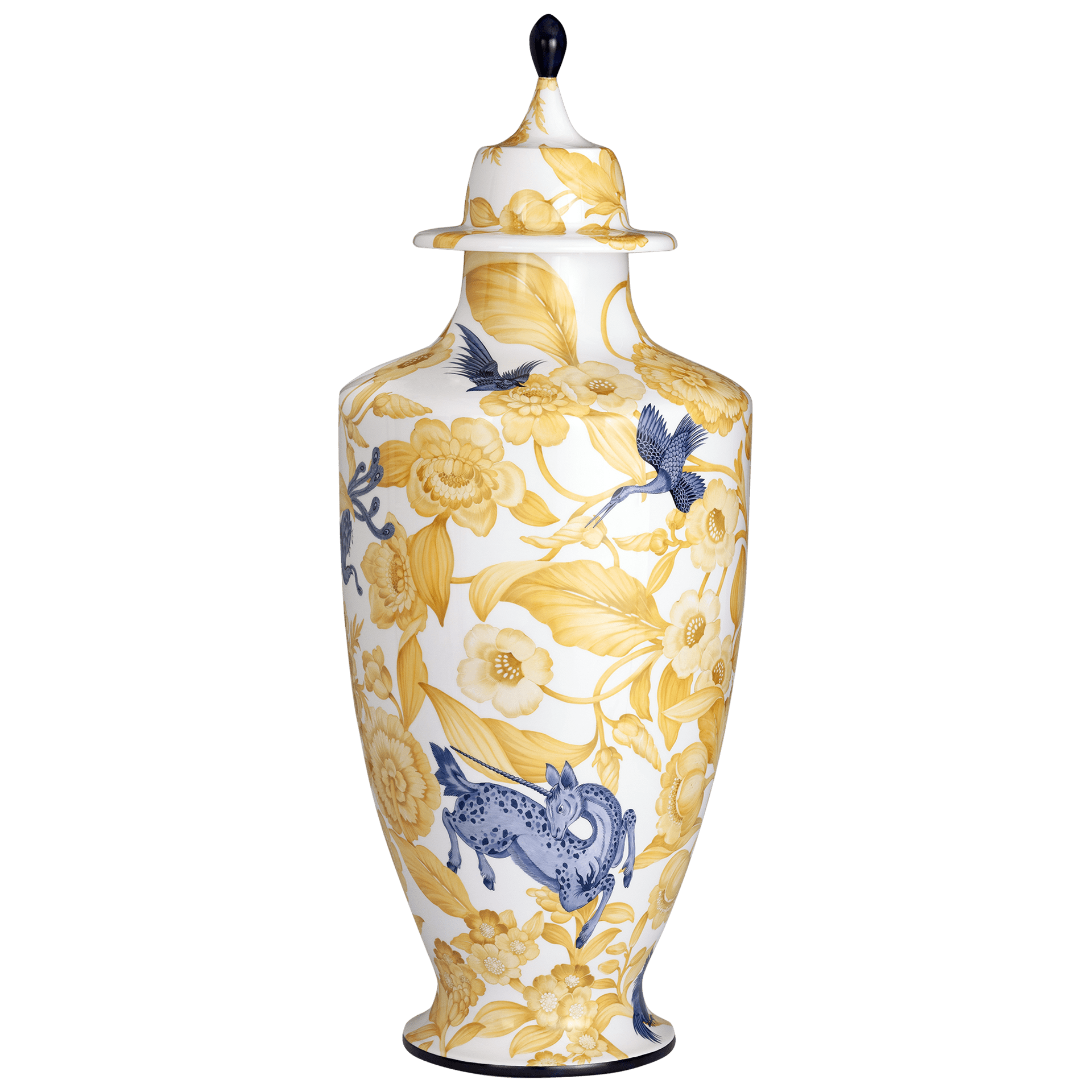 Deckelvase, Secret Garden, H 102 cm | Meissen Limitierte Meisterwerke 619784 - 51a50 - Meissen Weimar