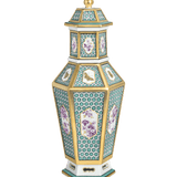 Deckelvase, Wabenrelief, H 32 cm | Meissen Limitierte Meisterwerke