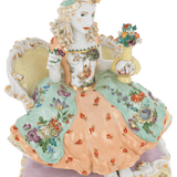 Designer-Skulptur Flora, Mehrfarbig, H 26 cm | Meissen Figuren Individuell