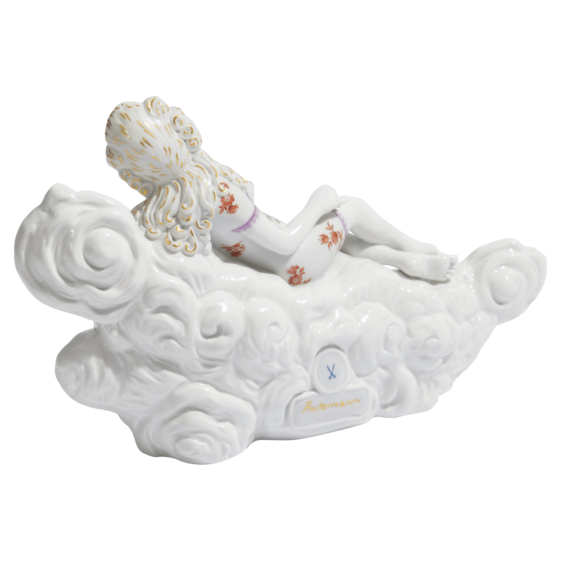 Designer - Skulptur, Handbemalt, H 16,5 cm | Meissen Figuren Individuell 65c028 - 73729 - Meissen Weimar