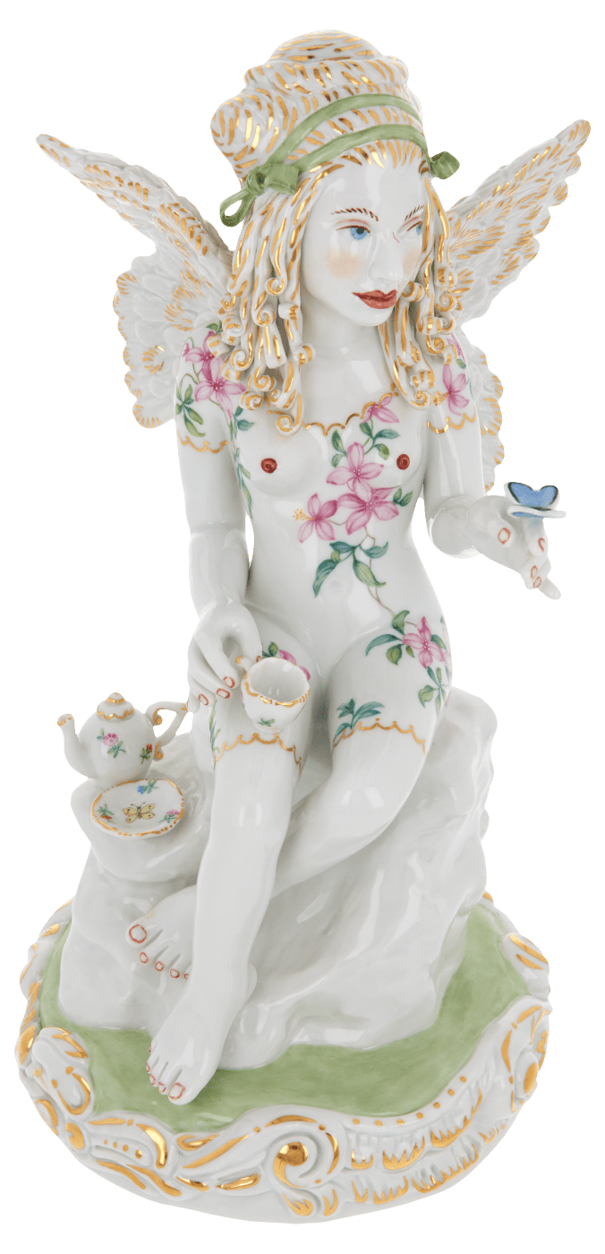 Designer - Skulptur Psyche Höhe 24,5 cm | Meissen Figuren Individuell 65c028 - 73714 - Meissen Weimar