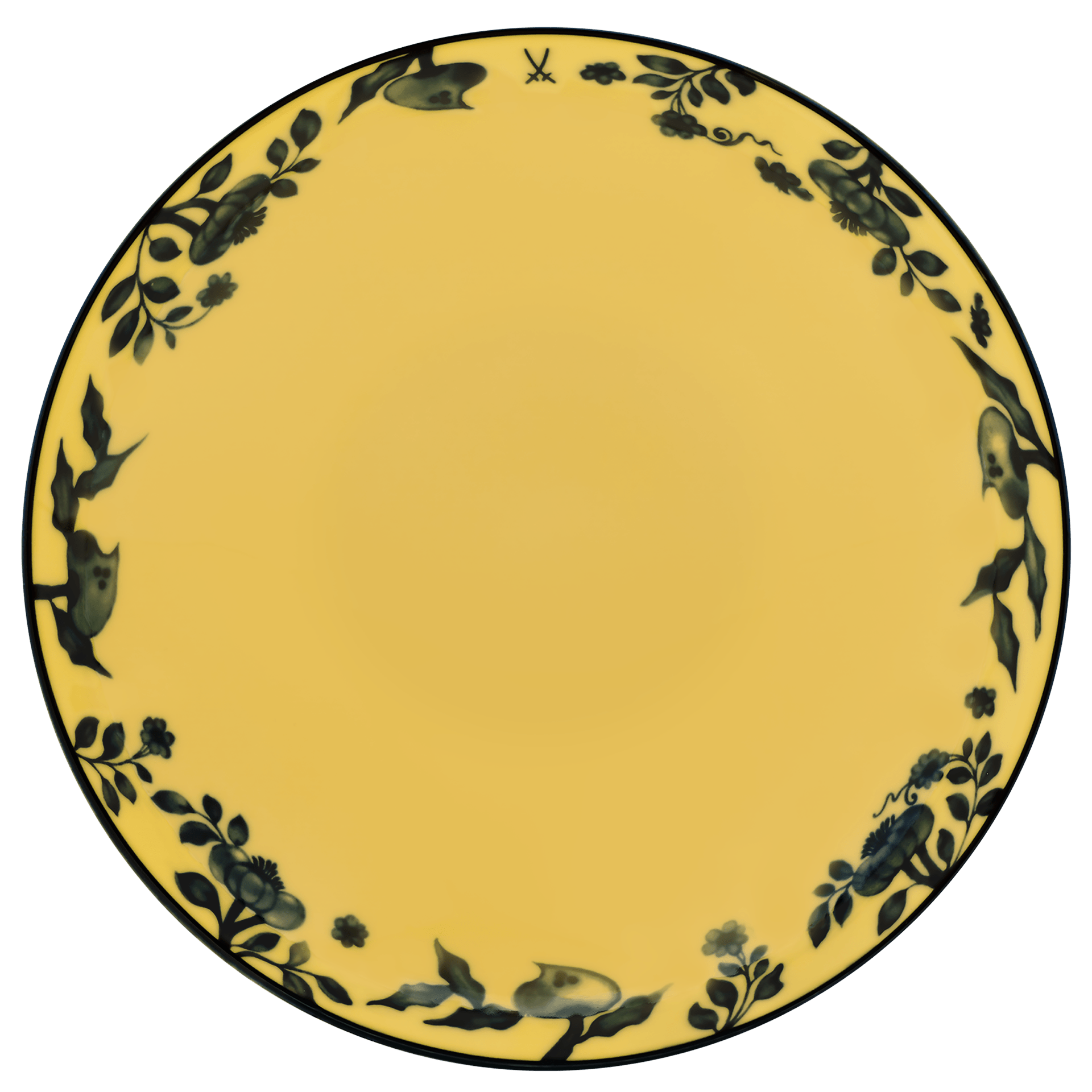 Dessertschale gelb, Ø 18 cm | Meissen No.41 Zwiebelmuster 79b520-54069 - Meissen Weimar