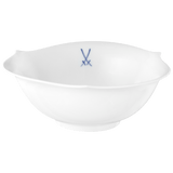 Dessertschale, Markenzeichen Meissen, kobaltblau, Ø 14,3 cm | Meissen Wellenspiel Pur