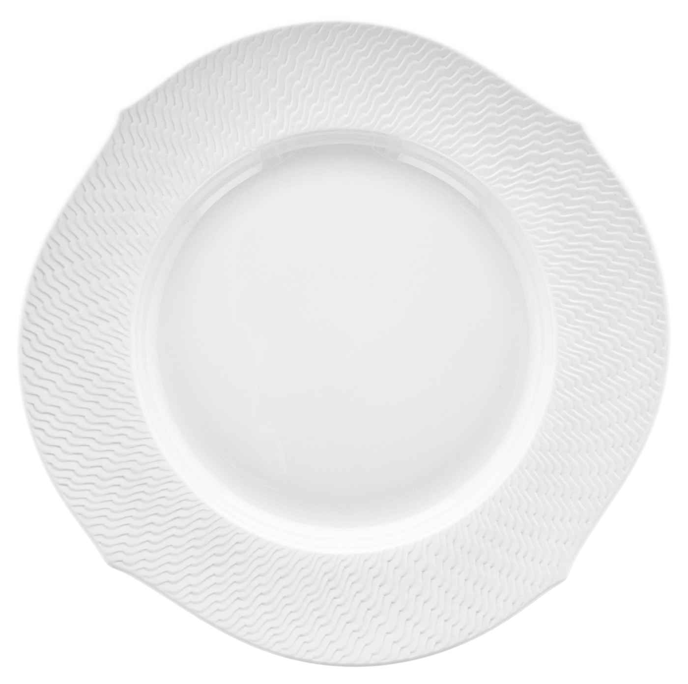 Dessertteller Biskuit Ø 22,5 cm | Meissen Wellenspiel Relief 860101 - 29472 - Meissen Weimar