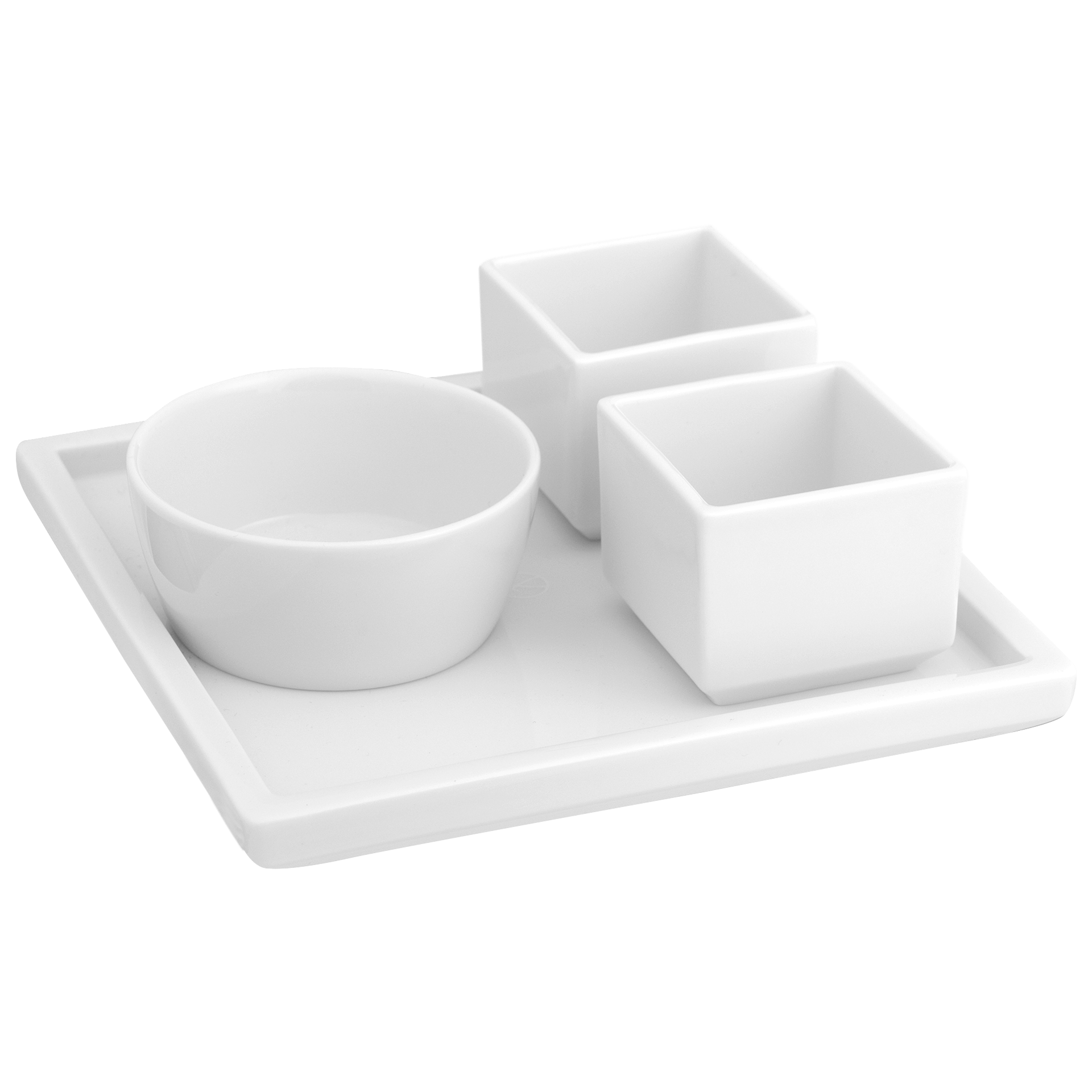 Dipschalen - Set, Weiß, 4 - teilig | Meissen Cosmopolitan 000001 - c3734 - Meissen Weimar