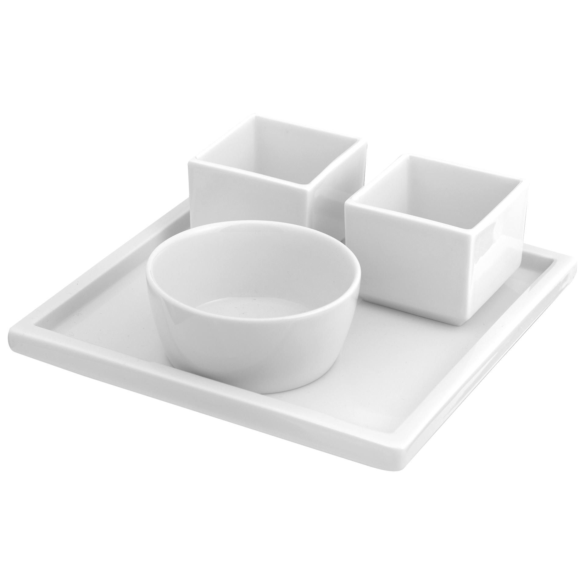 Dipschalen - Set, Weiß, 4 - teilig | Meissen Cosmopolitan 000001 - c3734 - Meissen Weimar