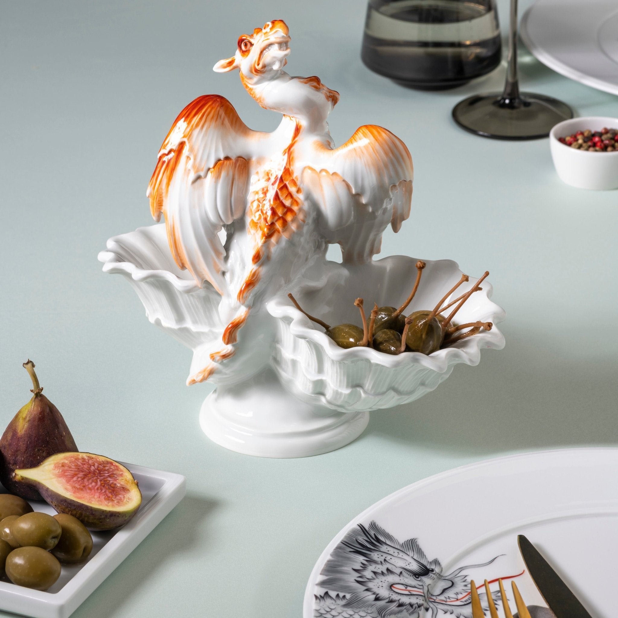 Doppelschale Limitiert, H 21 cm | Meissen Limitierte Meisterwerke 900174 - 73000 - Meissen Weimar