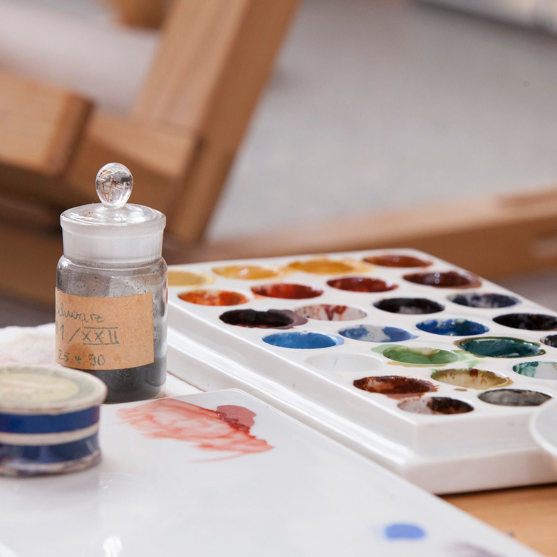 Dose, Bunt, H 7 cm | Meissen Dosen Kollektion "Orangerie" 900100 - 52251 - Meissen Weimar