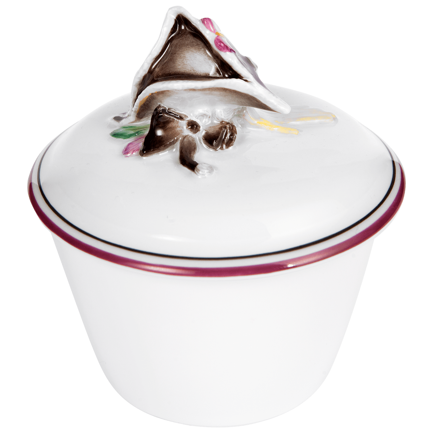 Dose Harlekinkopf, limitiert, H 10,5 cm | Meissen Limitierte Meisterwerke 90a574 - 52115 - Meissen Weimar