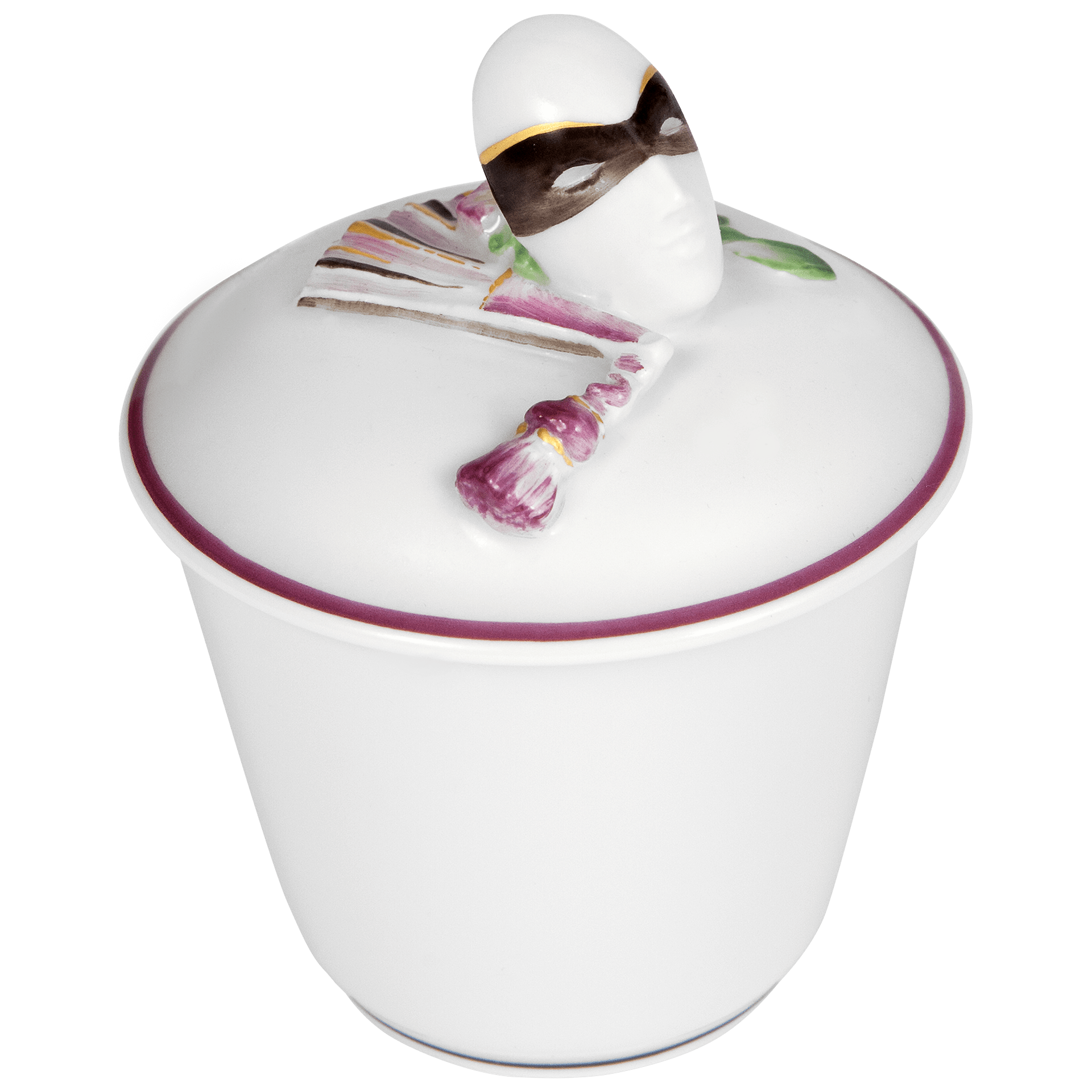 Dose limitiert handbemalt, H 7,5 cm | Meissen Limitierte Meisterwerke 90a374 - 52114 - Meissen Weimar