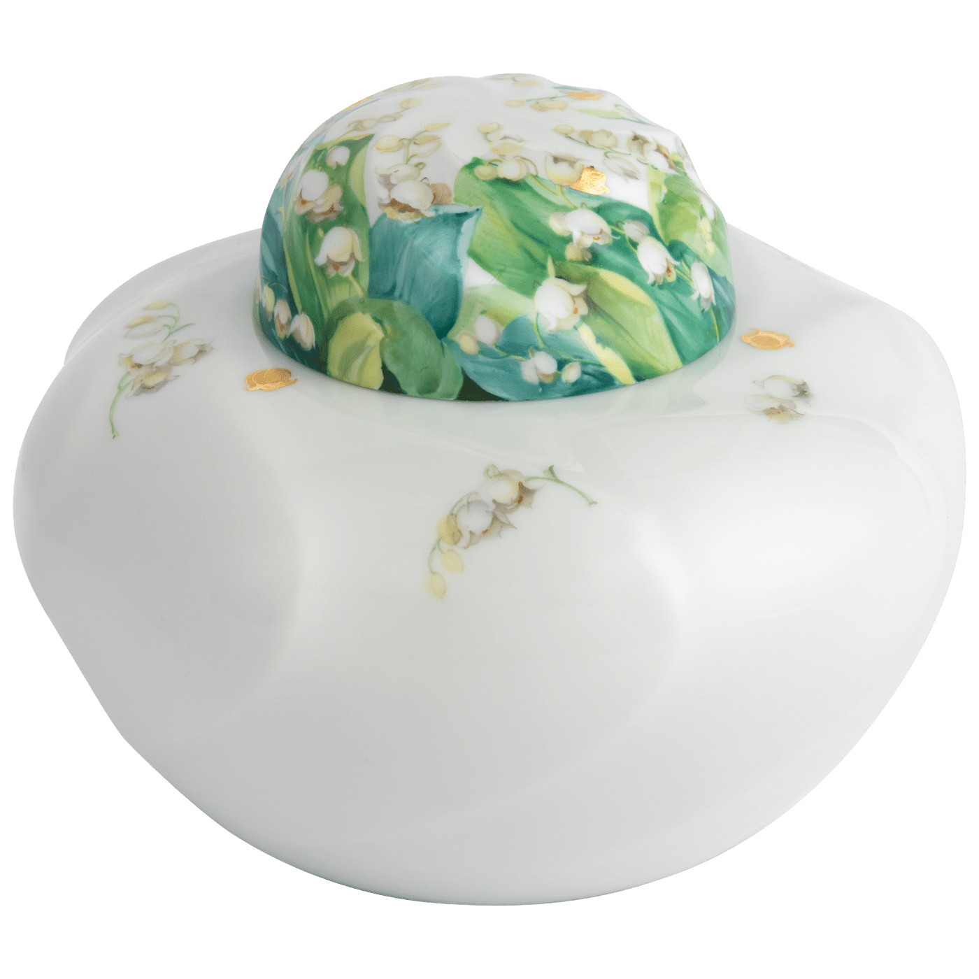 Dose Maiglöckchen, H 13 cm, Limitiert 50 Stück | Meissen Fine Dining 233774 - 52284 - Meissen Weimar