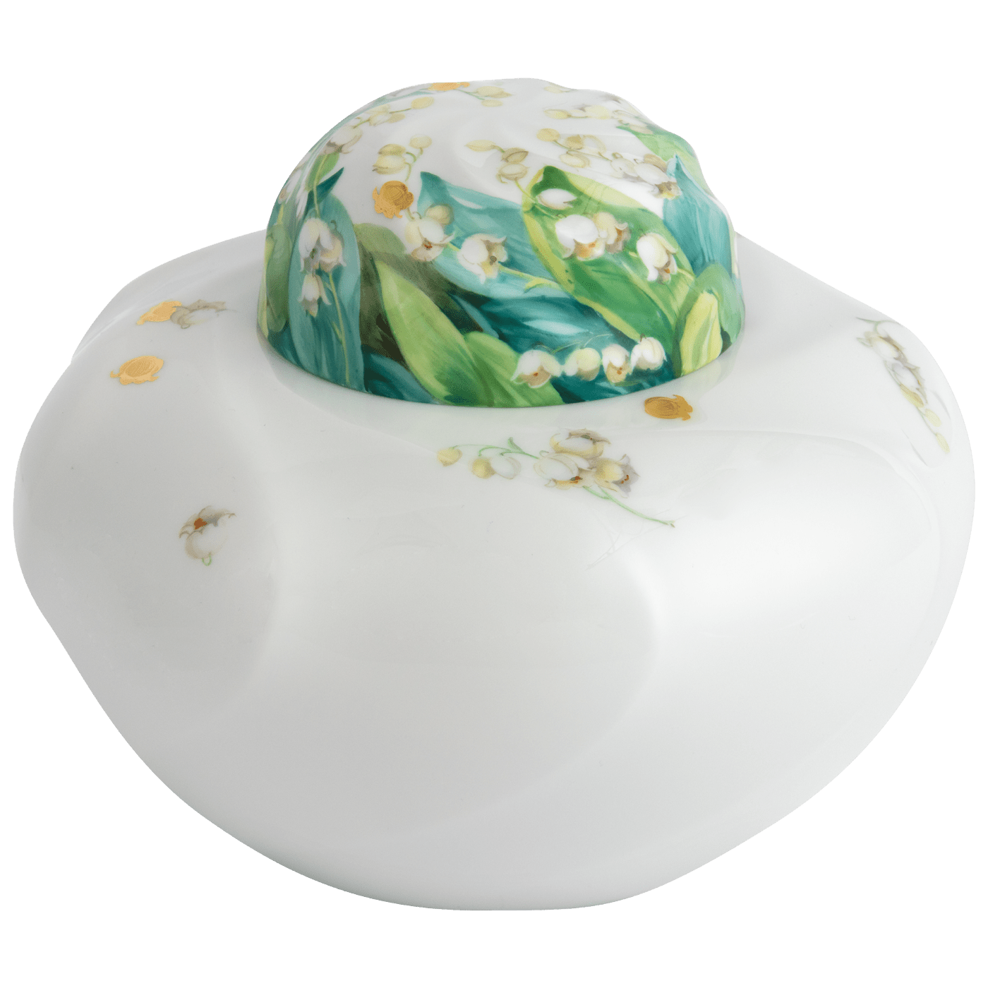 Dose Maiglöckchen, H 13 cm, Limitiert 50 Stück | Meissen Fine Dining 233774 - 52284 - Meissen Weimar
