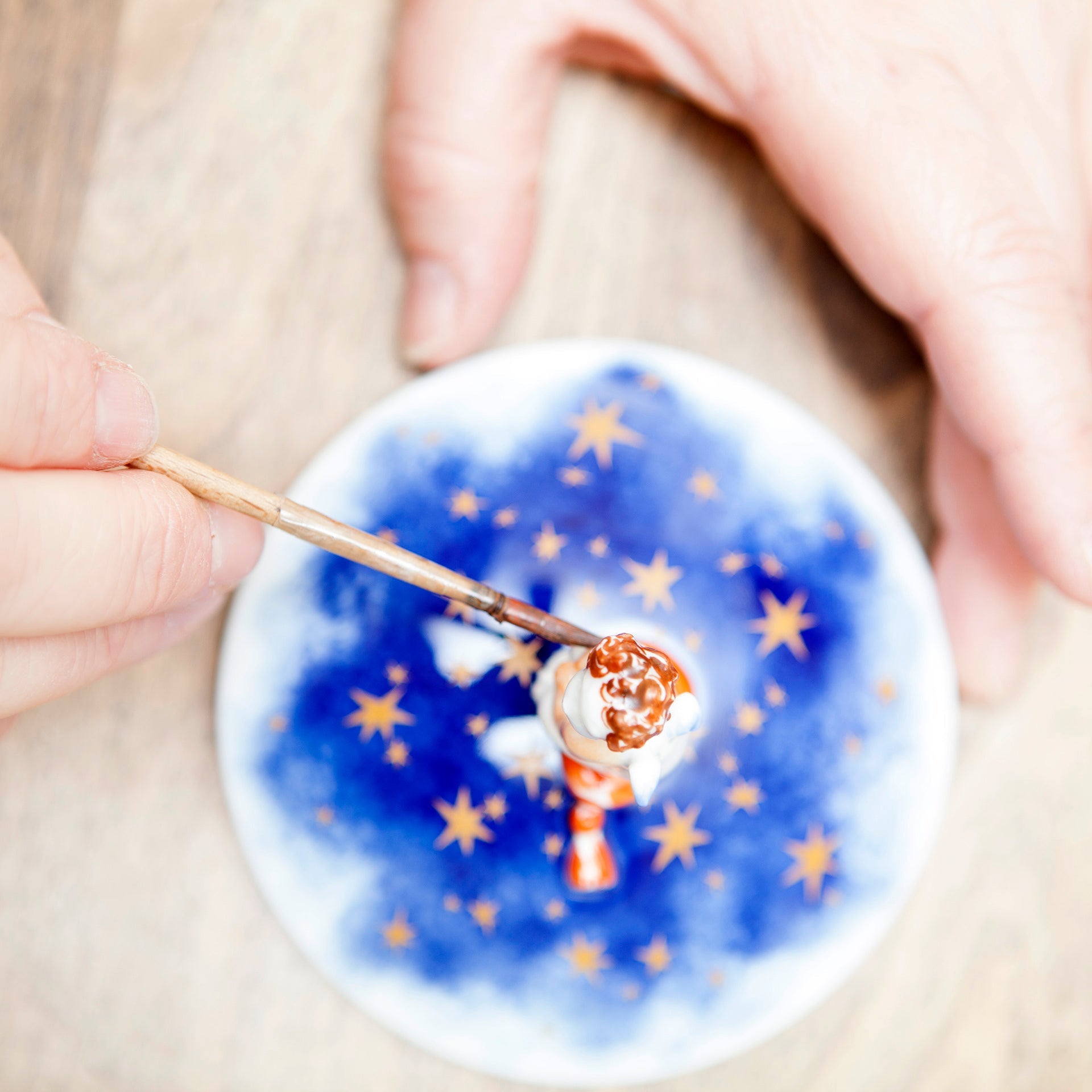 Dose, Nachthimmel, H 17,5 cm | Meissen Limitierte Meisterwerke 71a174 - 52112 - Meissen Weimar