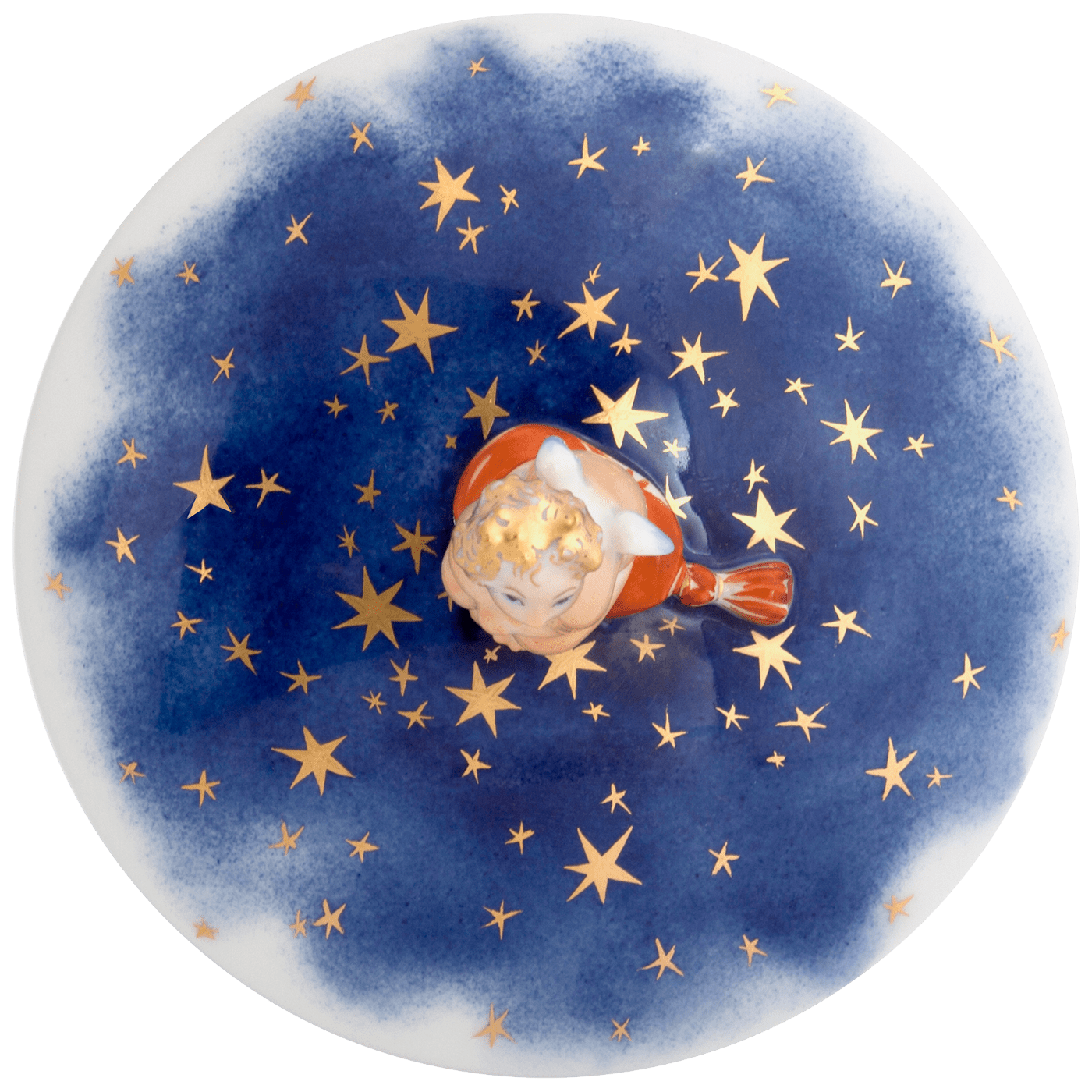 Dose, Nachthimmel, H 17,5 cm | Meissen Limitierte Meisterwerke 71a174 - 52112 - Meissen Weimar