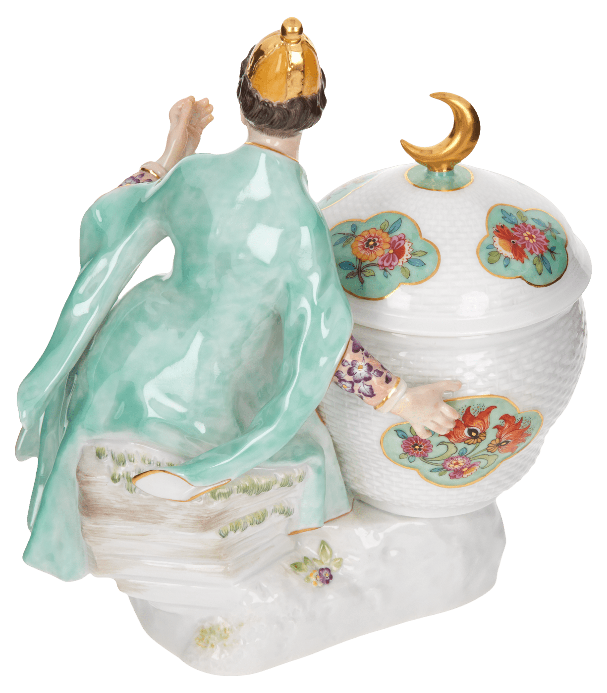 Dose Orientalin Limitiert, H 18 cm | Meissen Limitierte Meisterwerke 90a684 - 73003 - Meissen Weimar