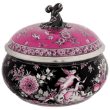 Dose Reiche indische Malerei, H 18 cm | Meissen Neuer Ausschnitt