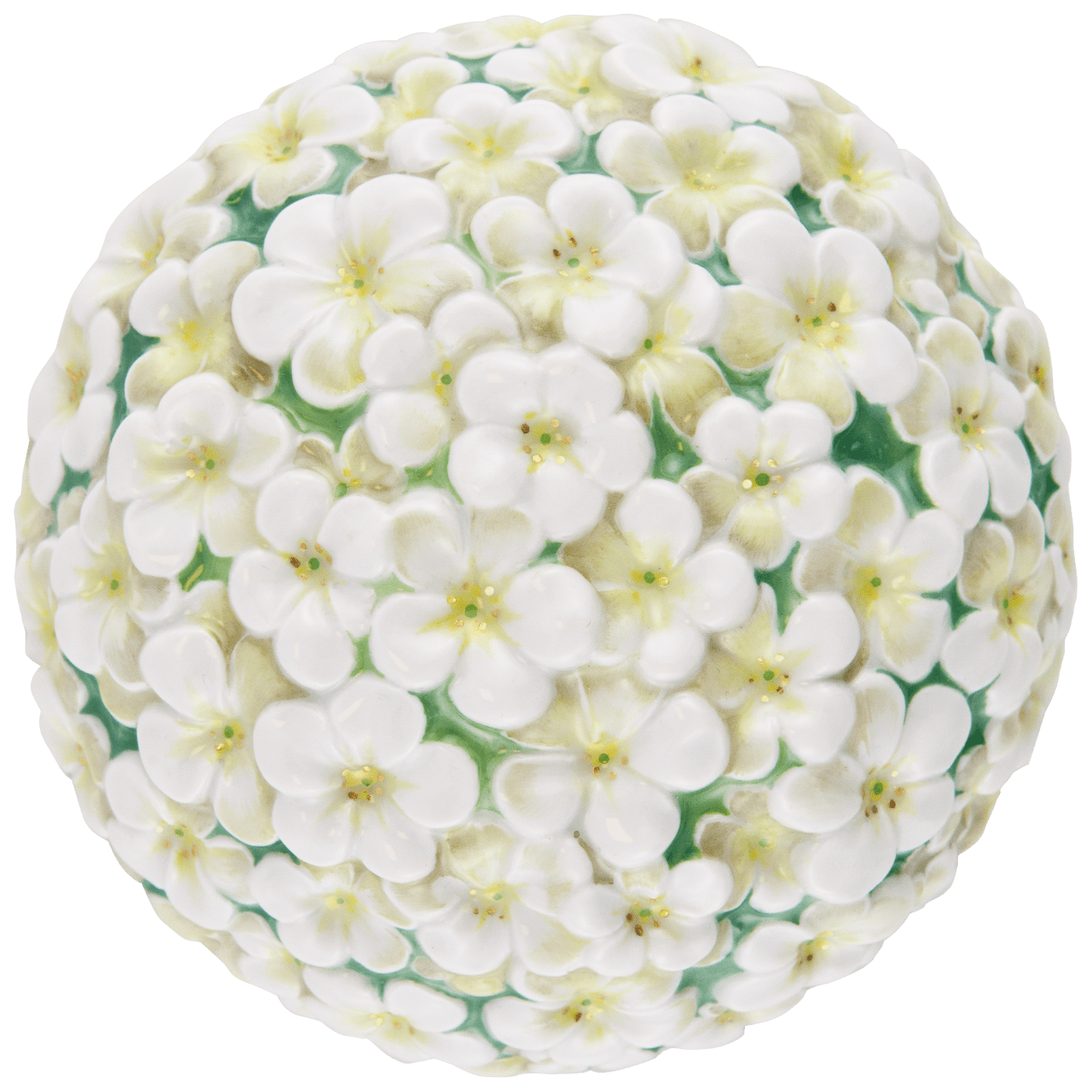 Dose, Schneeballblütenrelief, H 7 cm | Meissen Limitierte Meisterwerke 238784 - 82386 - Meissen Weimar