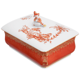 Dose Sitzender Chinese, limitiert, L 15 cm | Meissen Fine Dining