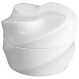 Dose, "Twist", klein, Weiß, Ø 9 cm | Meissen Dosen Kollektion