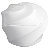 Dose, "Twist", mittel, Weiß, Ø 11 cm | Meissen Dosen Kollektion