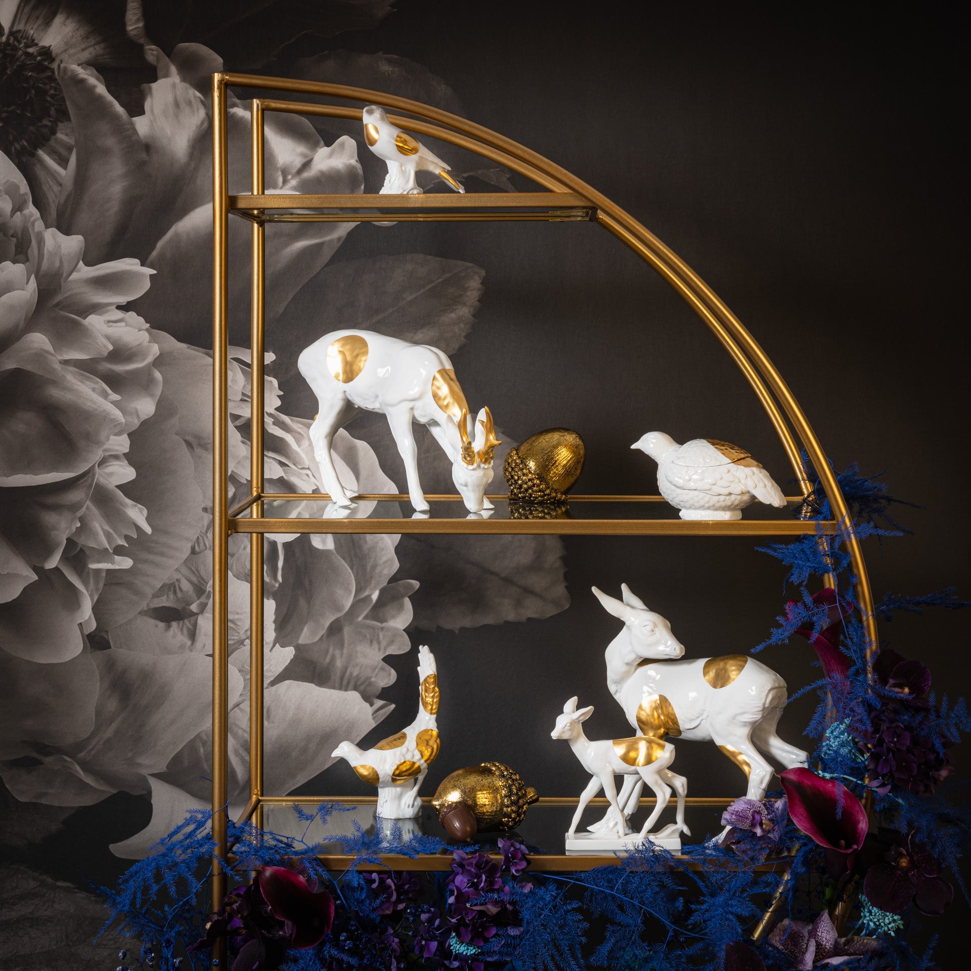 Dose Wachtel Goldpunkte H 10,5 cm | Meissen Atelier - Edition 65o009 - 77102 - Meissen Weimar