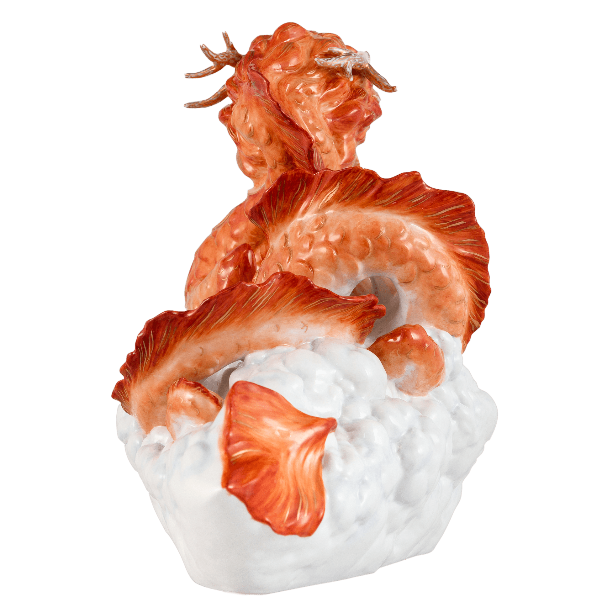 Drache auf Wolke, Lim. 15, H 24,5 cm | Meissen Limitierte Meisterwerke 900584-78412 - Meissen Weimar