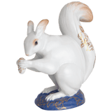 Eichhörnchen, Goldener Arkanthus, H 10,5 cm | Meissen Einzelplastik