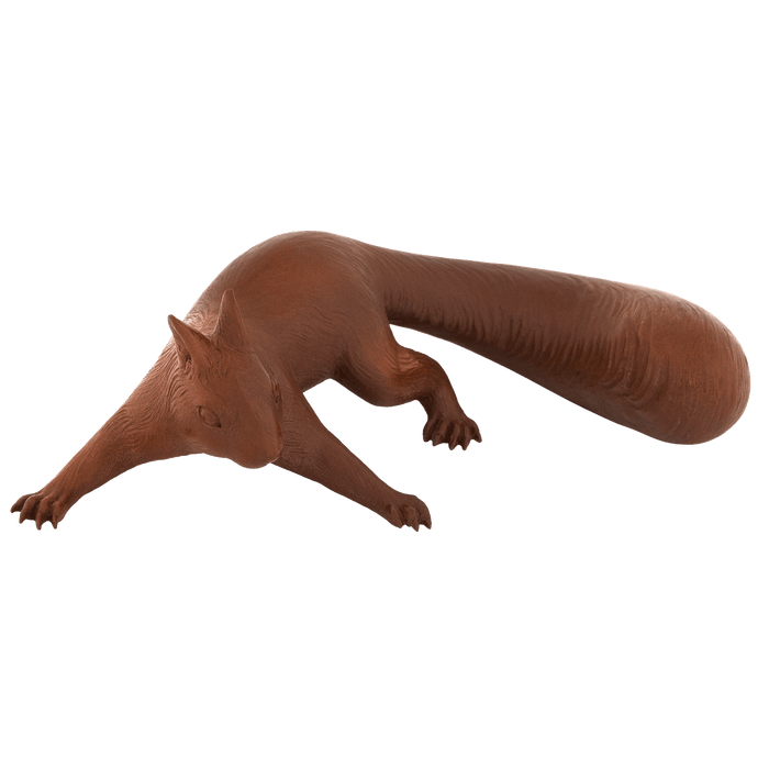 Eichhörnchen, H 6,5 cm | Meissen Figuren Böttgersteinzeug