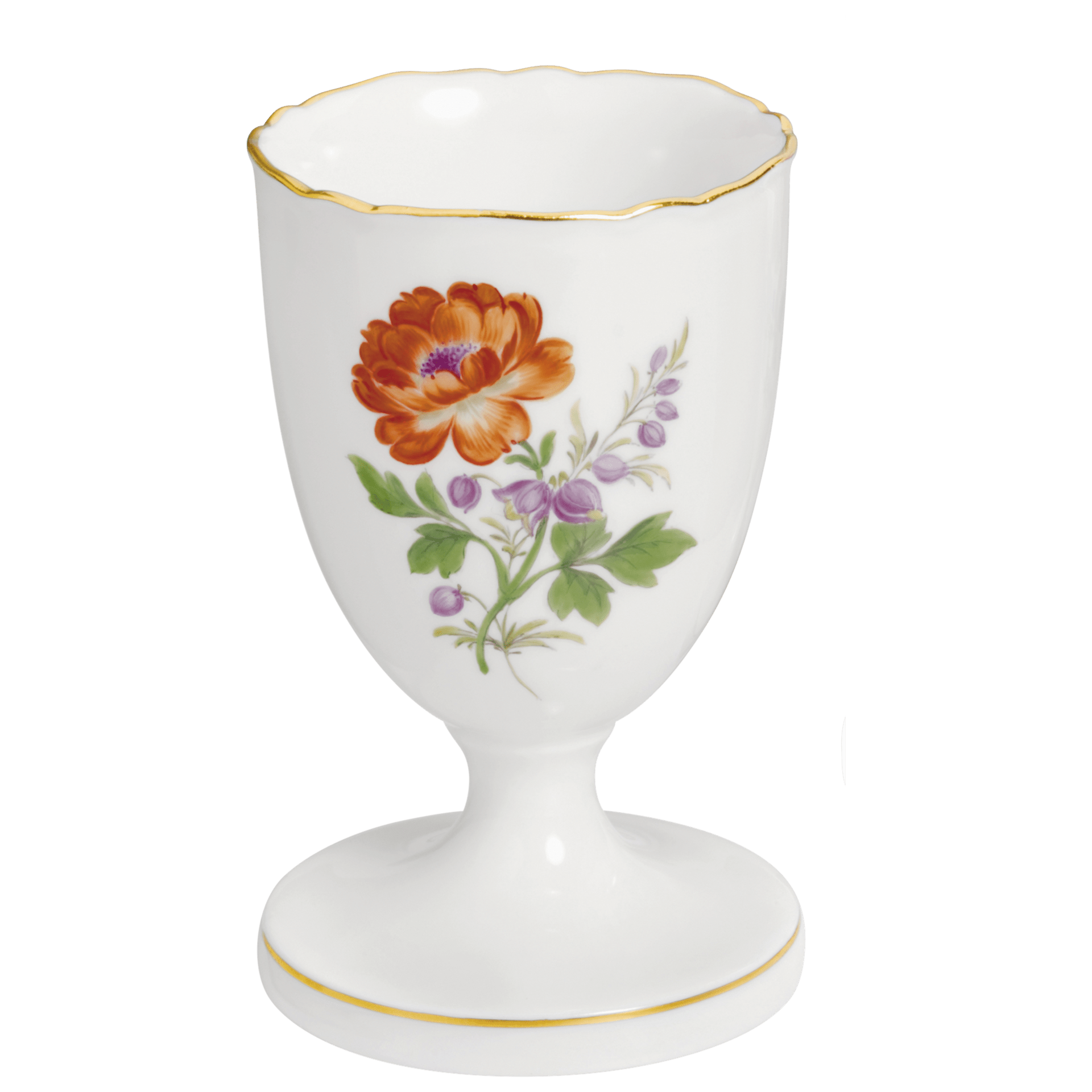 Eierbecher Ranunkel, H 7 cm | Meissen Neuer Ausschnitt 04c001 - 00179 - Meissen Weimar