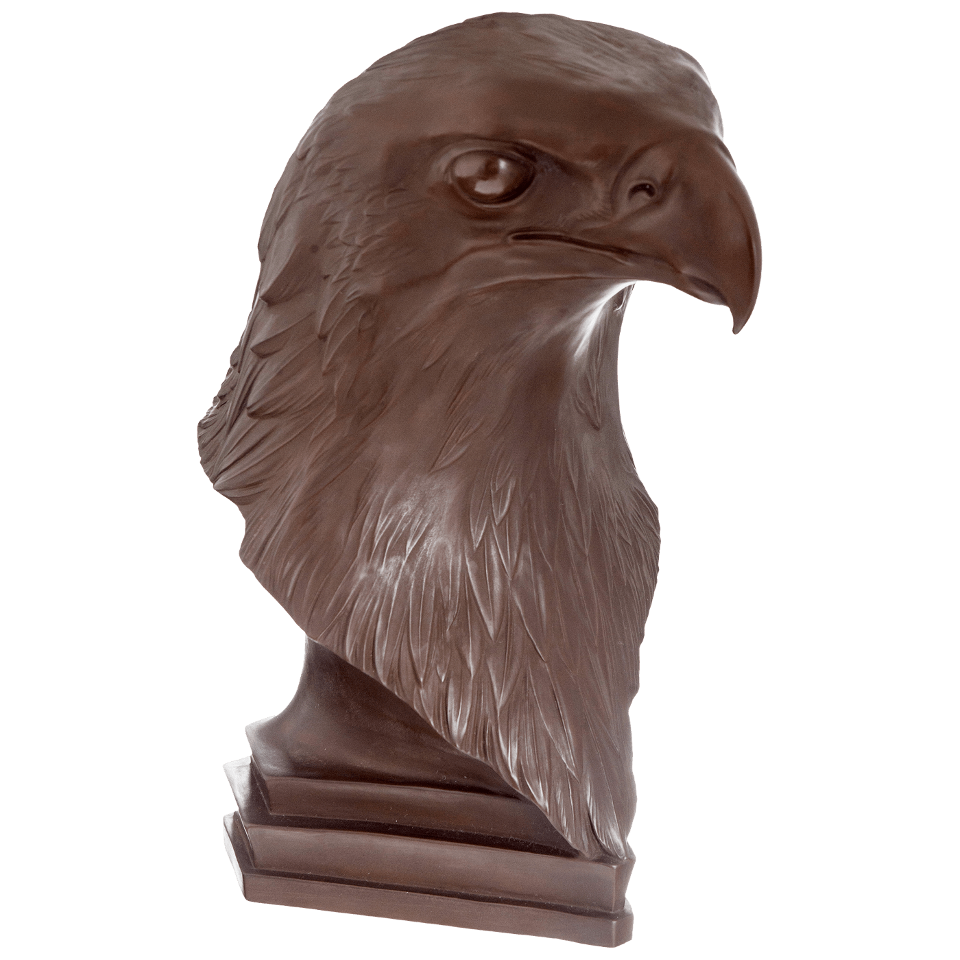 Einzelfigur Adlerkopf, Böttgersteinzeug, H 30 cm | Meissen Böttgersteinzeug 000002 - 86509 - Meissen Weimar