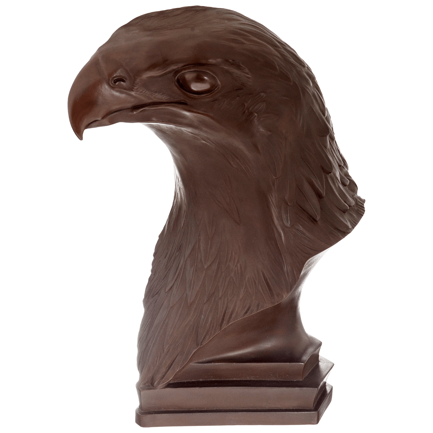 Einzelfigur Adlerkopf, Böttgersteinzeug, H 30 cm | Meissen Böttgersteinzeug 000002 - 86509 - Meissen Weimar