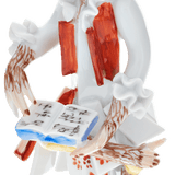 Einzelfigur Affenmusiker Sängerin H 11 cm | Meissen Figuren-Edition Affenkapelle